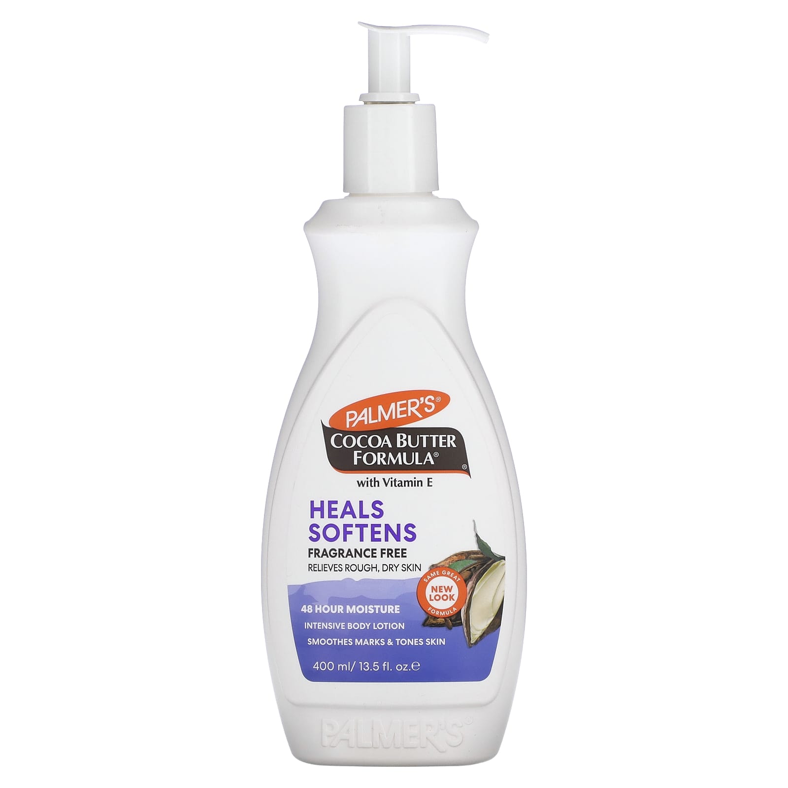 Palmer's-Cocoa Butter Formula with Vitamin E-Intensive Body Lotion-Fragrance Free-13.5 fl oz (400 ml)