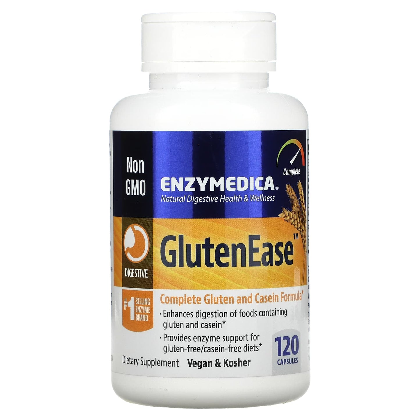 Enzymedica-GlutenEase-120 Capsules