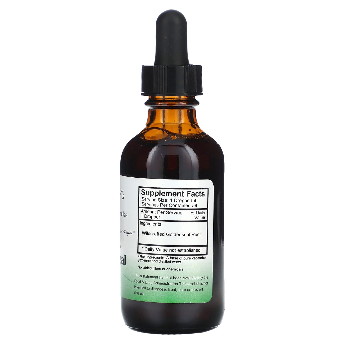 Christopher's Original Formulas, Goldenseal Root Extract, 2 fl oz (59 ml)