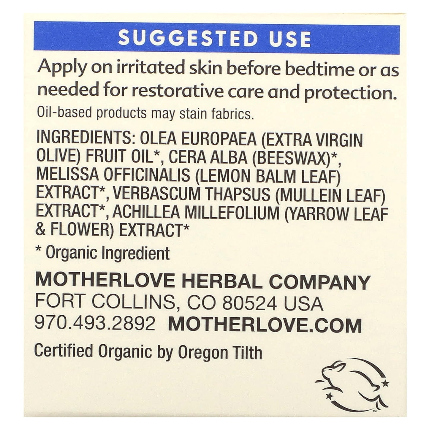 Motherlove, Baby Hand & Knee Balm, 1 fl oz (29.5 ml)