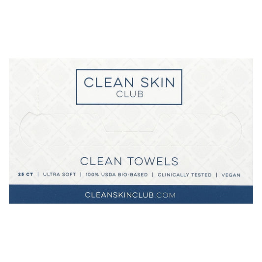 Clean Skin Club-Clean Towels-Disposable-25 Count