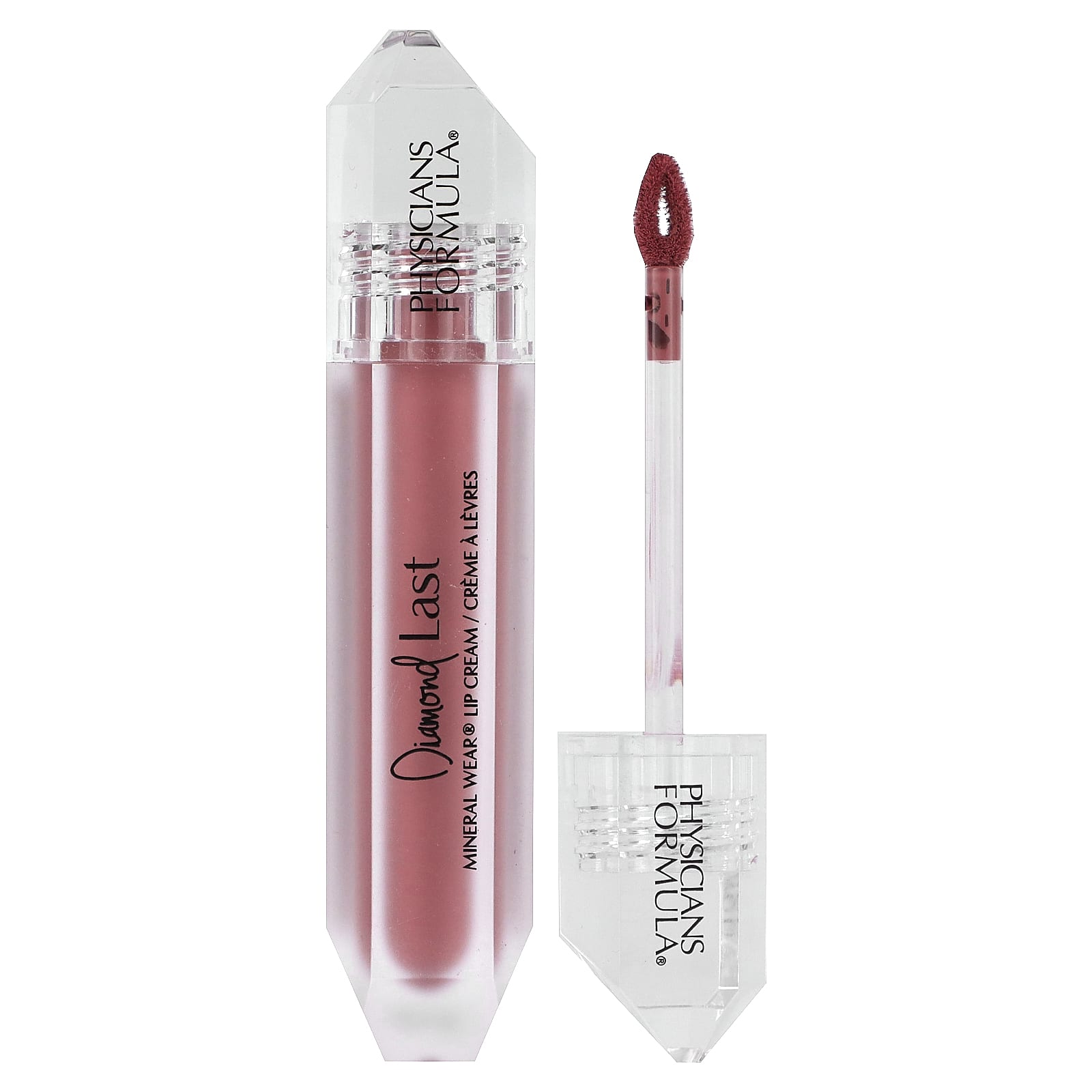 Physicians Formula-Diamond Last-Mineral Wear Lip Cream-1712801 Majestic Mauve-0.16 fl oz (4.8 ml)