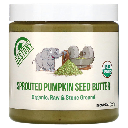 Dastony-Organic Sprouted Pumpkin Seed Butter-8 oz (227 g)