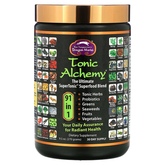 Dragon Herbs-Tonic Alchemy-The Ultimate SuperTonic Superfood Blend-9.5 oz (270 g)