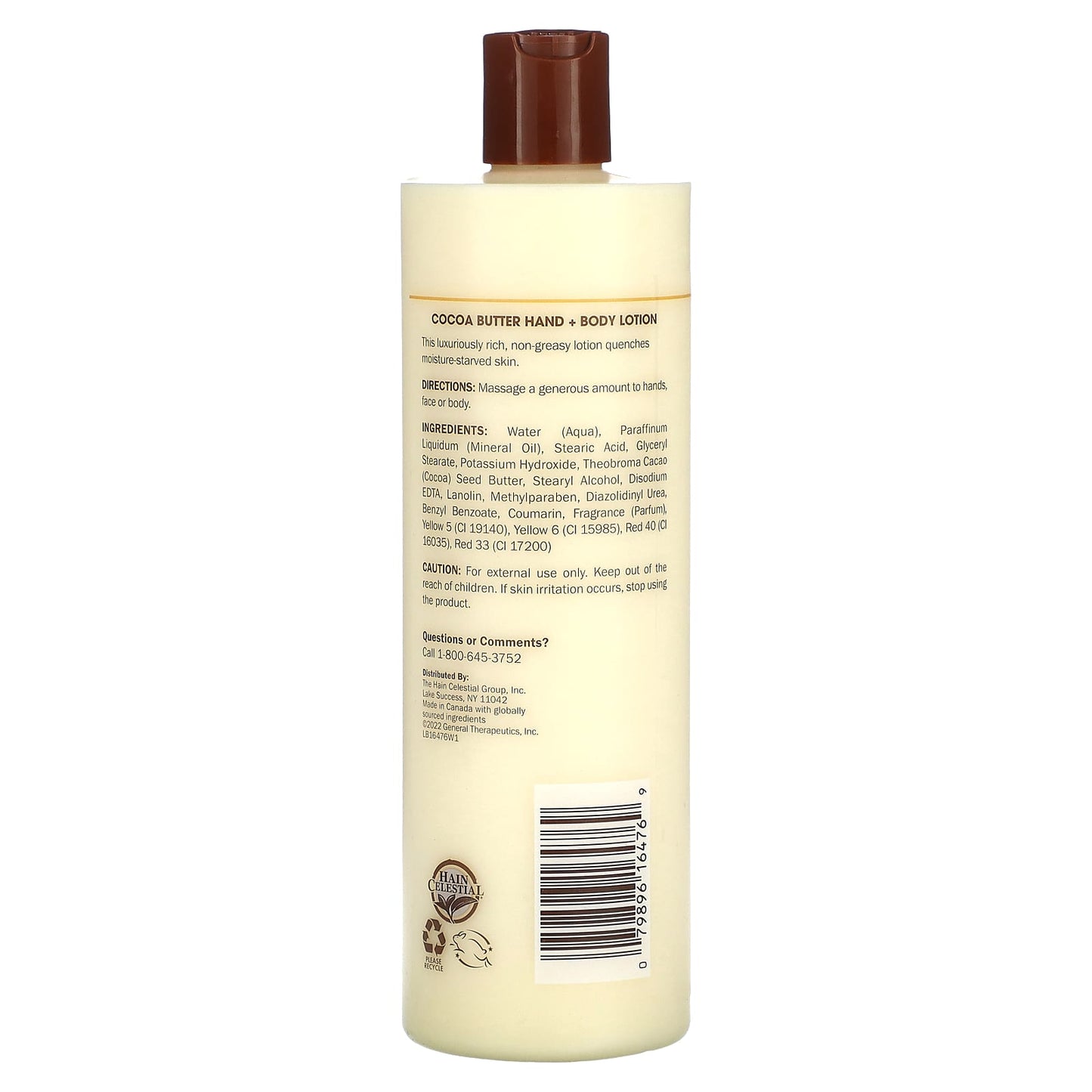 Queen Helene, Cocoa Butter Hand and Body Lotion, 16 fl oz (473 ml)