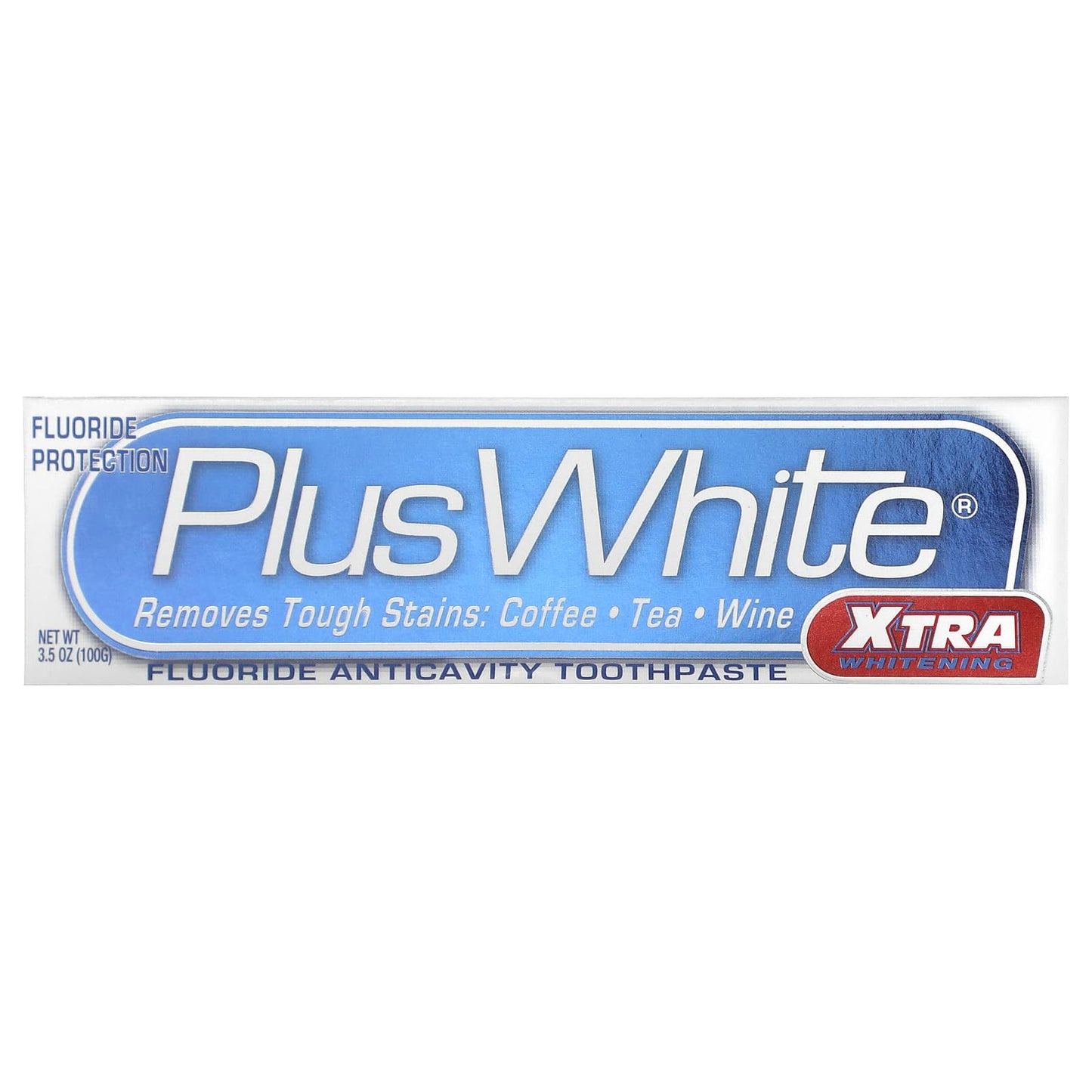 Plus White, Xtra Whitening, Fluoride Anticavity Toothpaste, Mint, 3.5 oz (100 g)