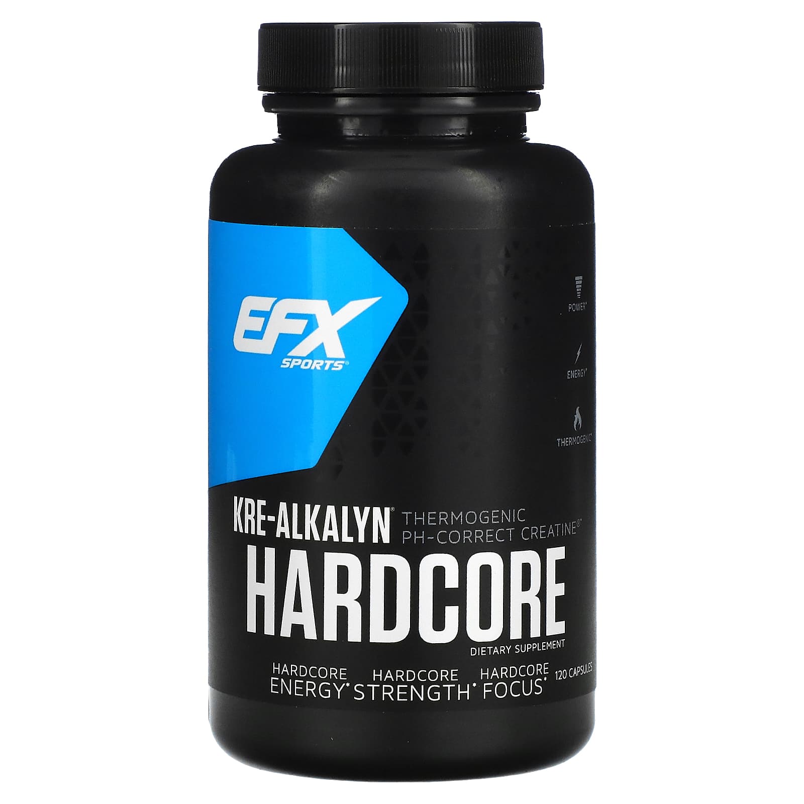 EFX Sports-Kre-Alkalyn Hardcore-120 Capsules