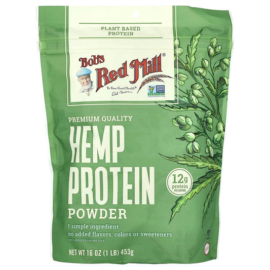 Bob's Red Mill-Hemp Protein Powder-16 oz (453 g)