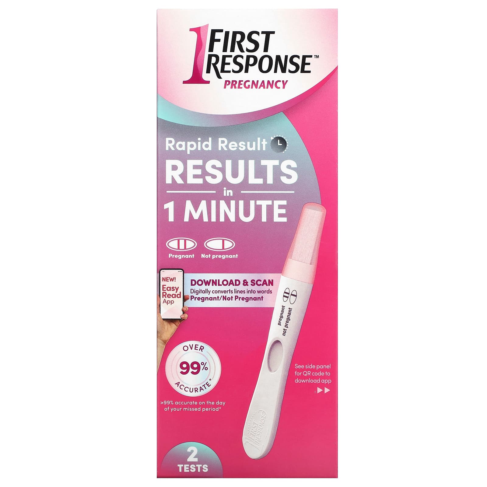 First Response-Rapid Result Pregnancy Test-2 Tests