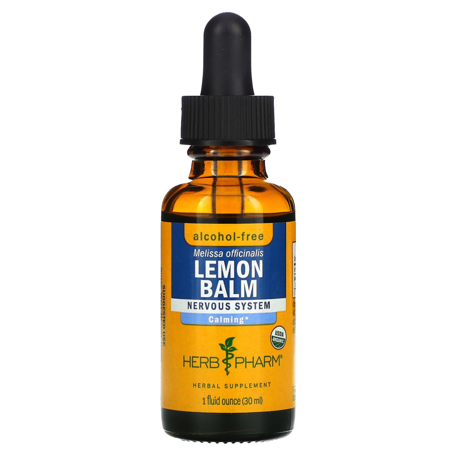 Herb Pharm-Lemon Balm-Alcohol-Free-1 fl oz (30 ml)