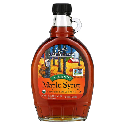 Coombs Family Farms-Organic Maple Syrup-Amber-12 fl oz (354 ml)