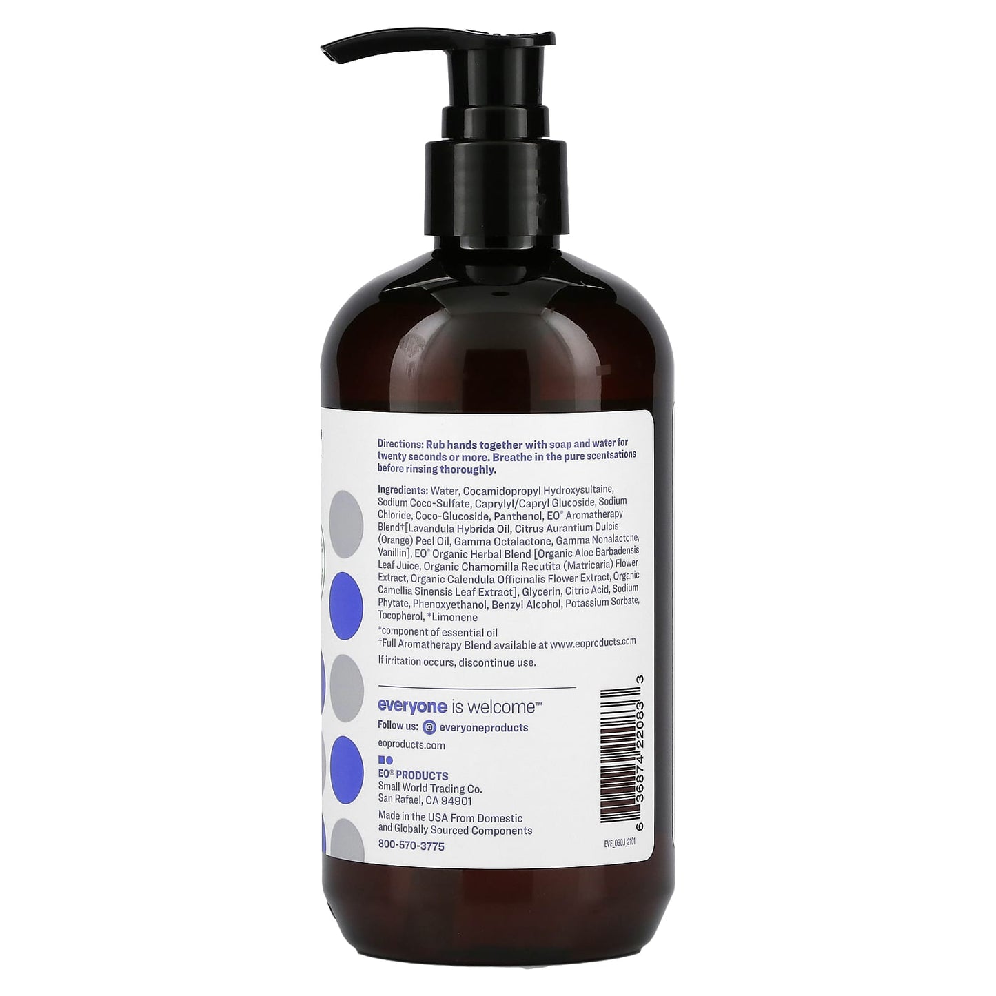 Everyone, Hand Soap, Lavender + Coconut, 12.75 fl oz (377 ml)