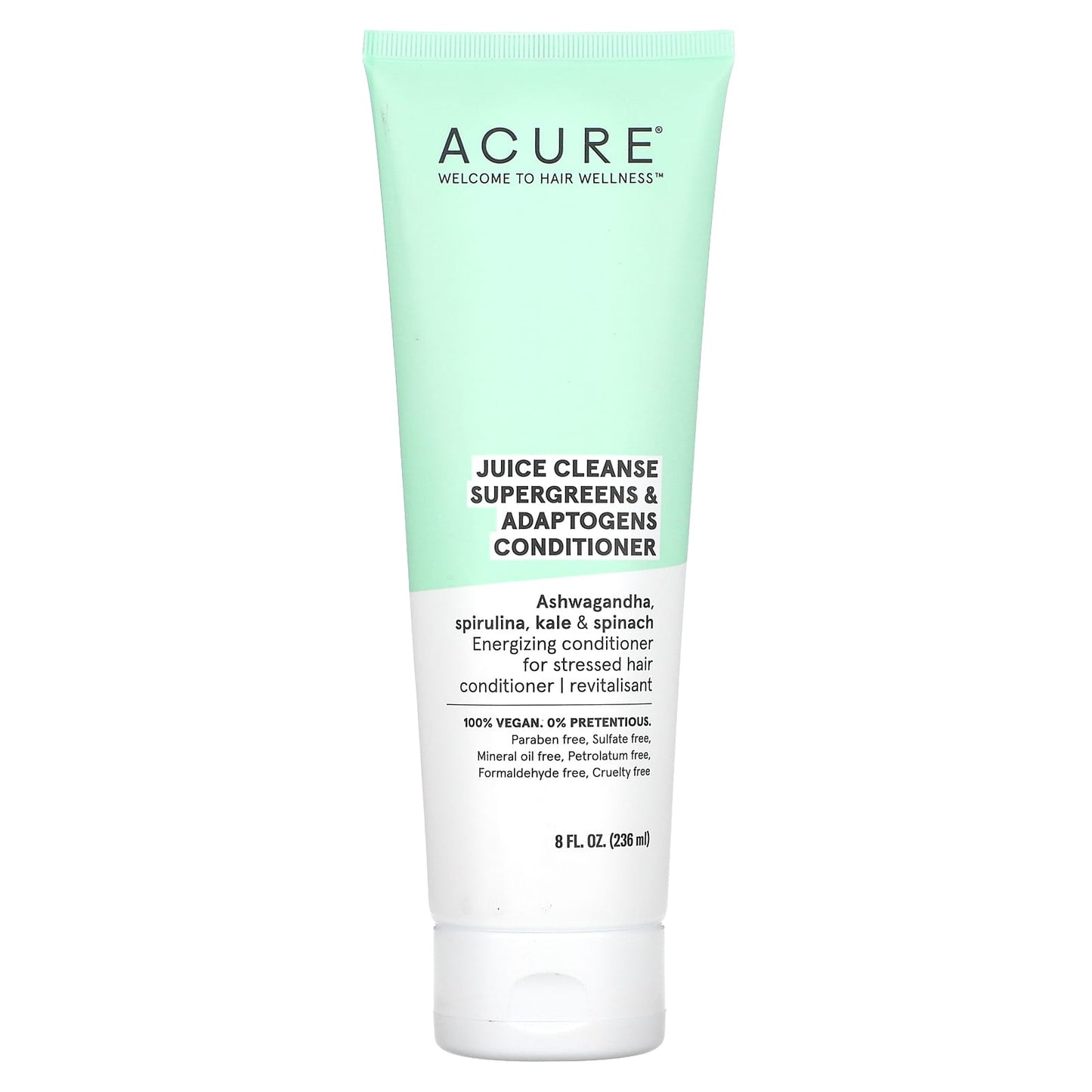 ACURE-Juice Cleanse Supergreens & Adaptogens Conditioner- 8 fl oz (236 ml)