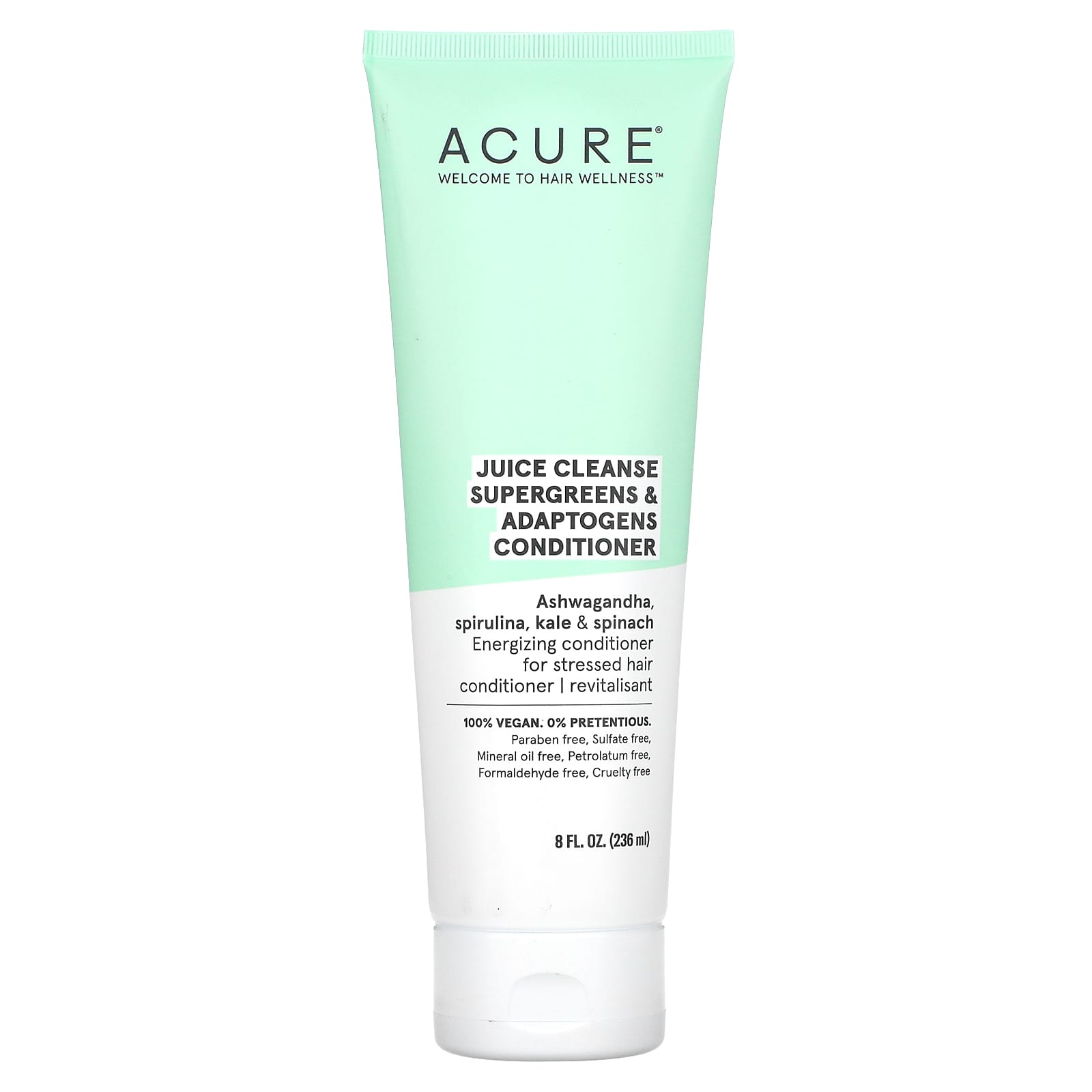 ACURE-Juice Cleanse Supergreens & Adaptogens Conditioner- 8 fl oz (236 ml)