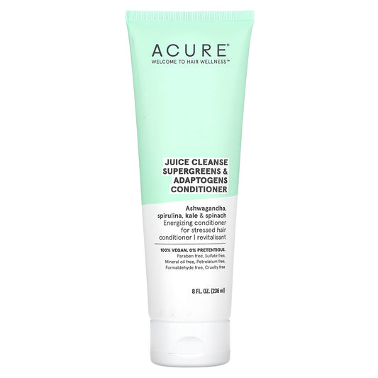 ACURE-Juice Cleanse Supergreens & Adaptogens Conditioner- 8 fl oz (236 ml)