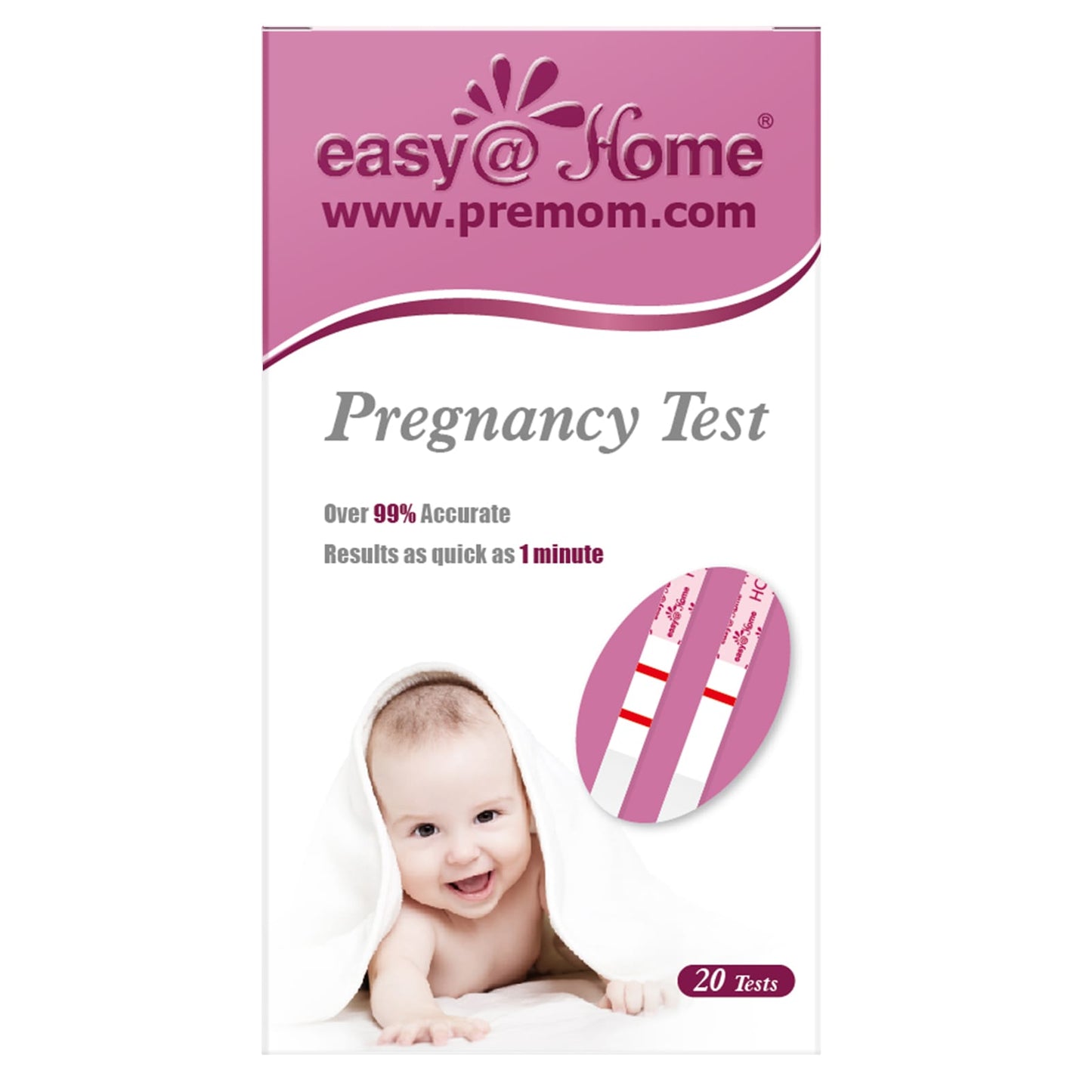 Easy@Home-Pregnancy Test-20 Tests