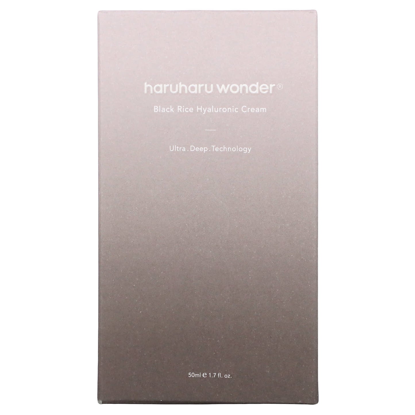 Haruharu, Wonder, Black Rice Hyaluronic Cream, 1.7 fl oz (50 ml)