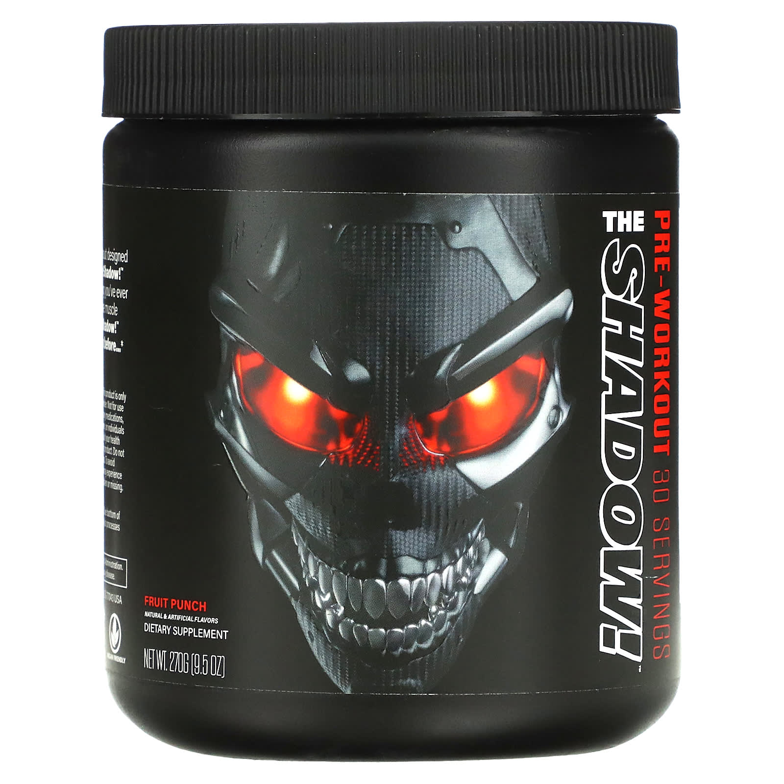 JNX Sports-The Shadow-Pre-Workout-Fruit Punch-9.5 oz (270 g)