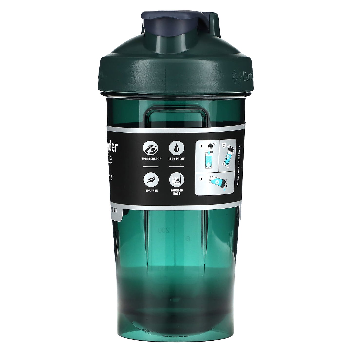 Blender Bottle, Pro Series, Pro24, FC Green, 24 oz (710 ml)