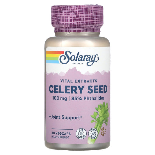 Solaray-Celery Seed-Vital Extracts-100 mg-30 VegCaps