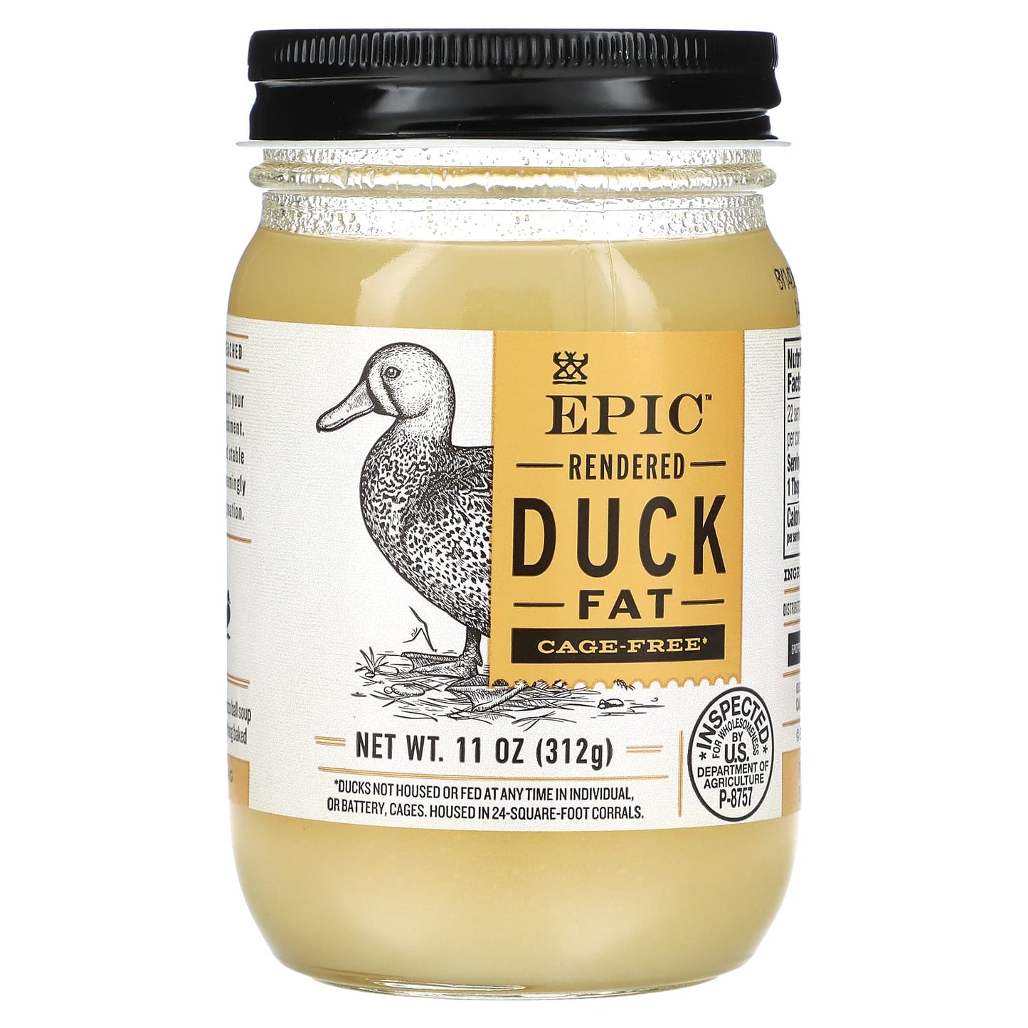 Epic Bar-Traditional Duck Fat-11 oz (312 g)