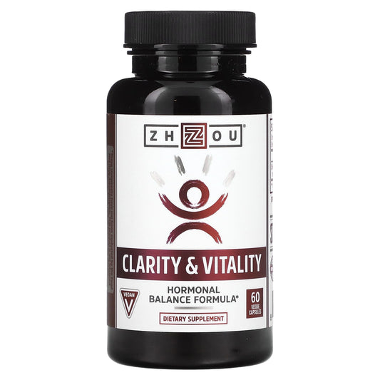 Zhou Nutrition-Clarity & Vitality-60 Veggie Capsules