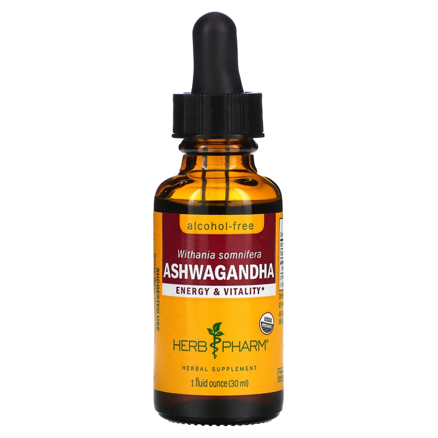 Herb Pharm-Ashwagandha-Alcohol-free-1 fl oz (30 ml)
