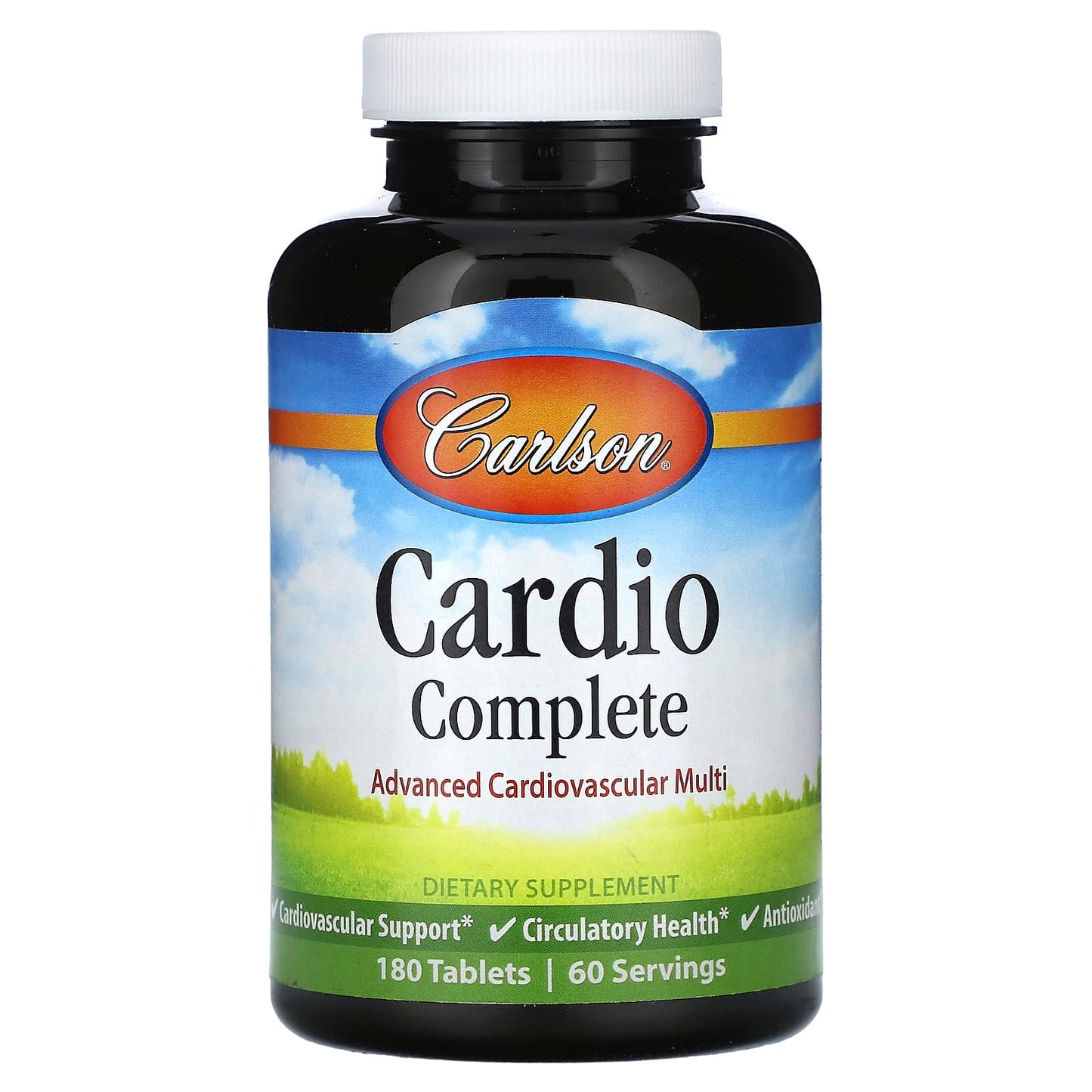 Carlson-Cardio Complete-Advanced Cardiovascular Multi-180 Tablets