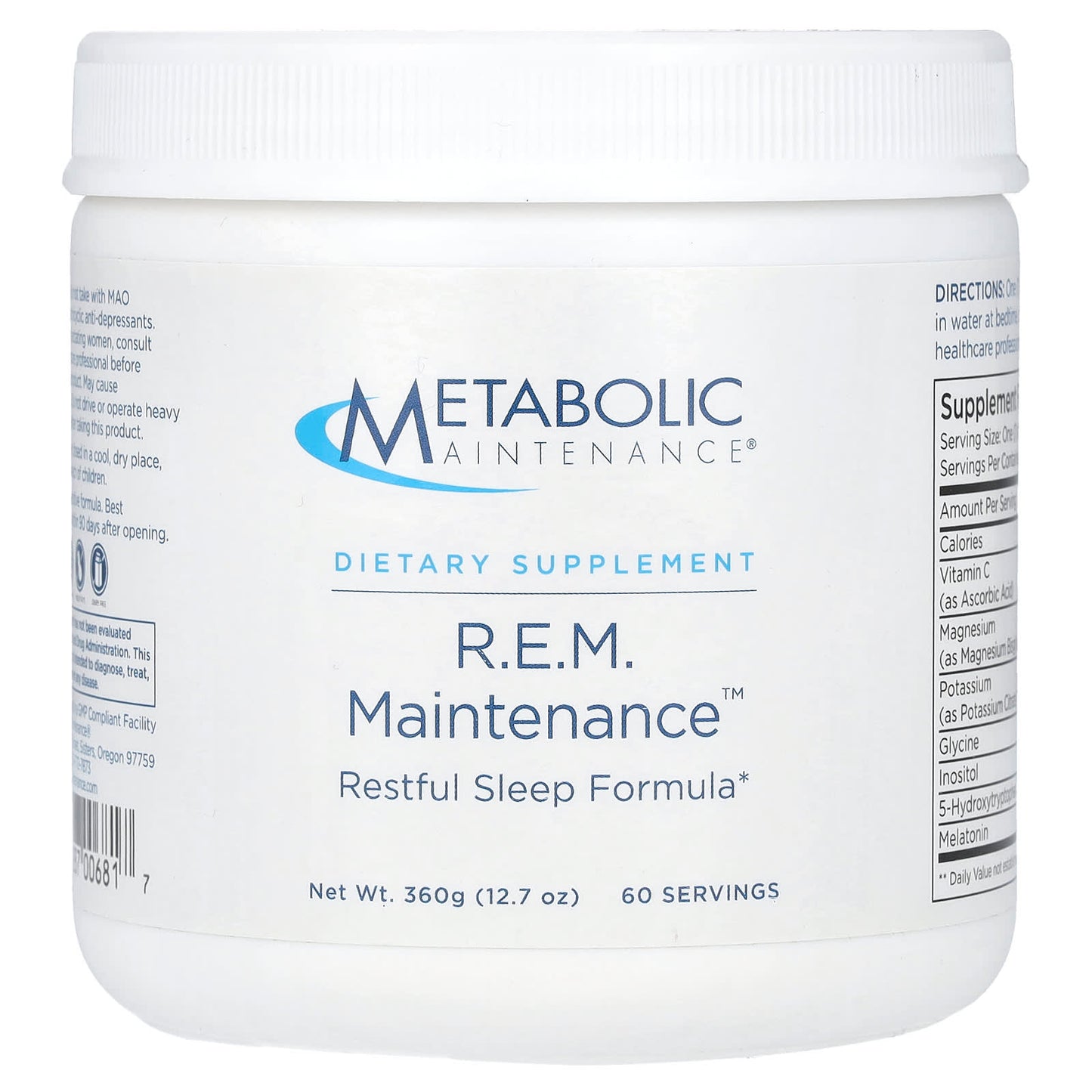 Metabolic Maintenance-R.E.M. Maintenance-12.7 oz (360 g)