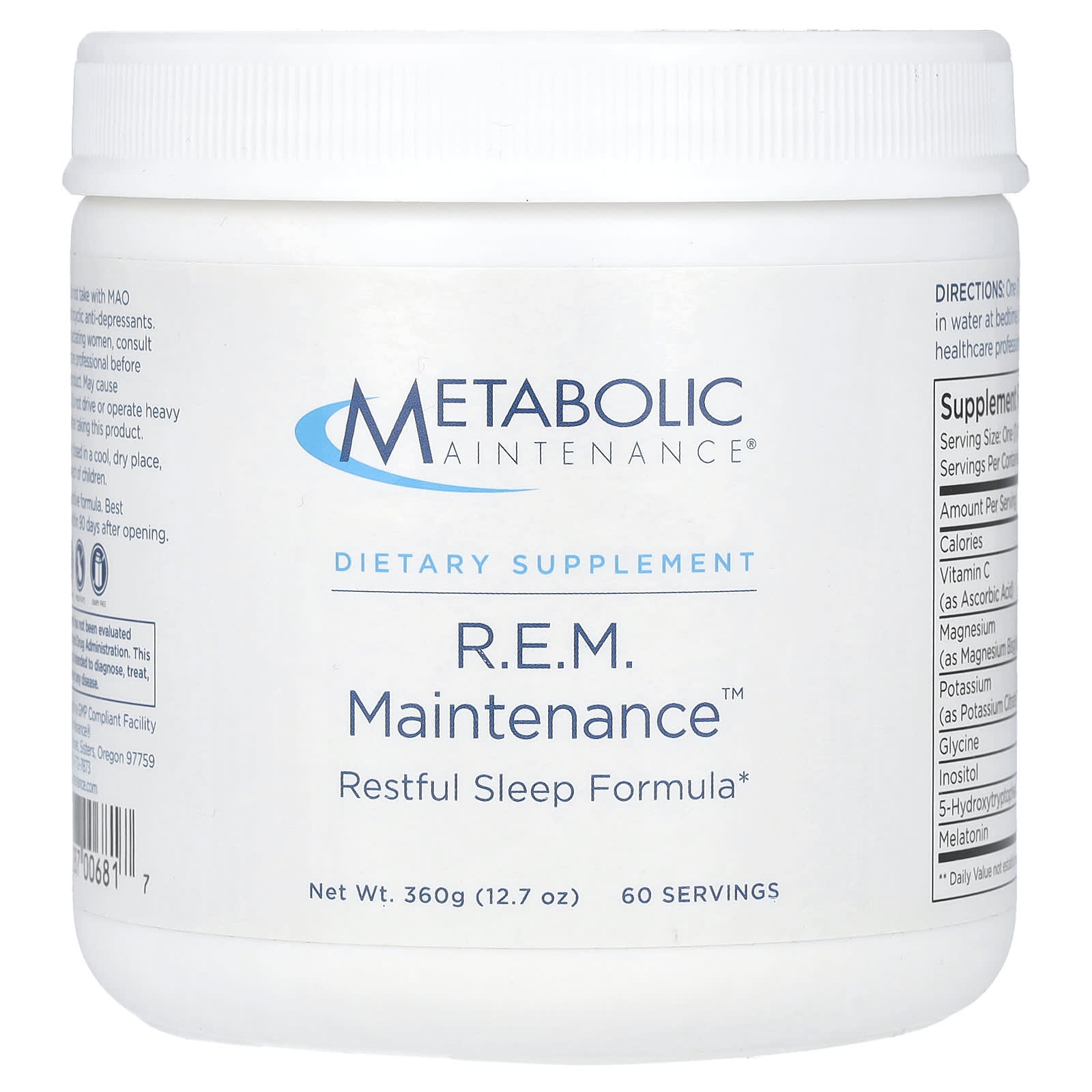 Metabolic Maintenance-R.E.M. Maintenance-12.7 oz (360 g)