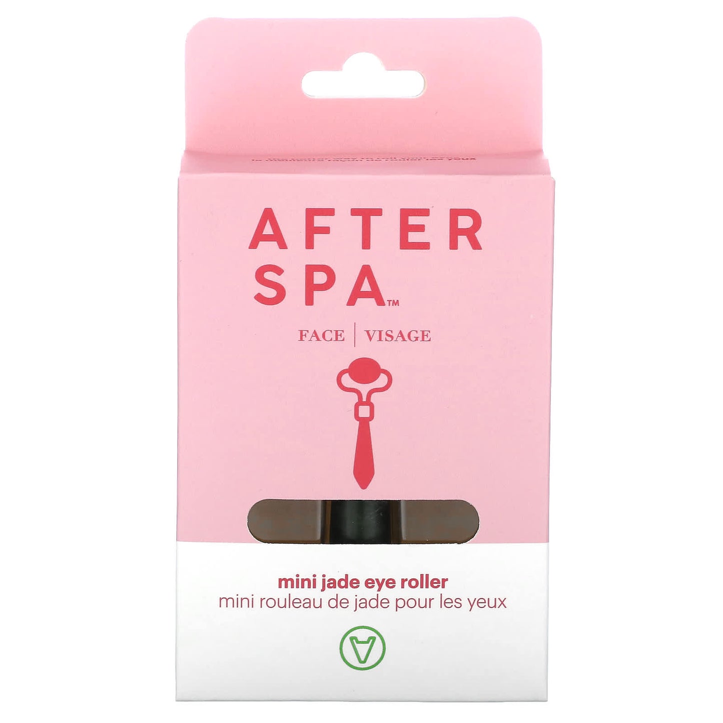 AfterSpa, Mini Jade Eye Roller, 1 Roller