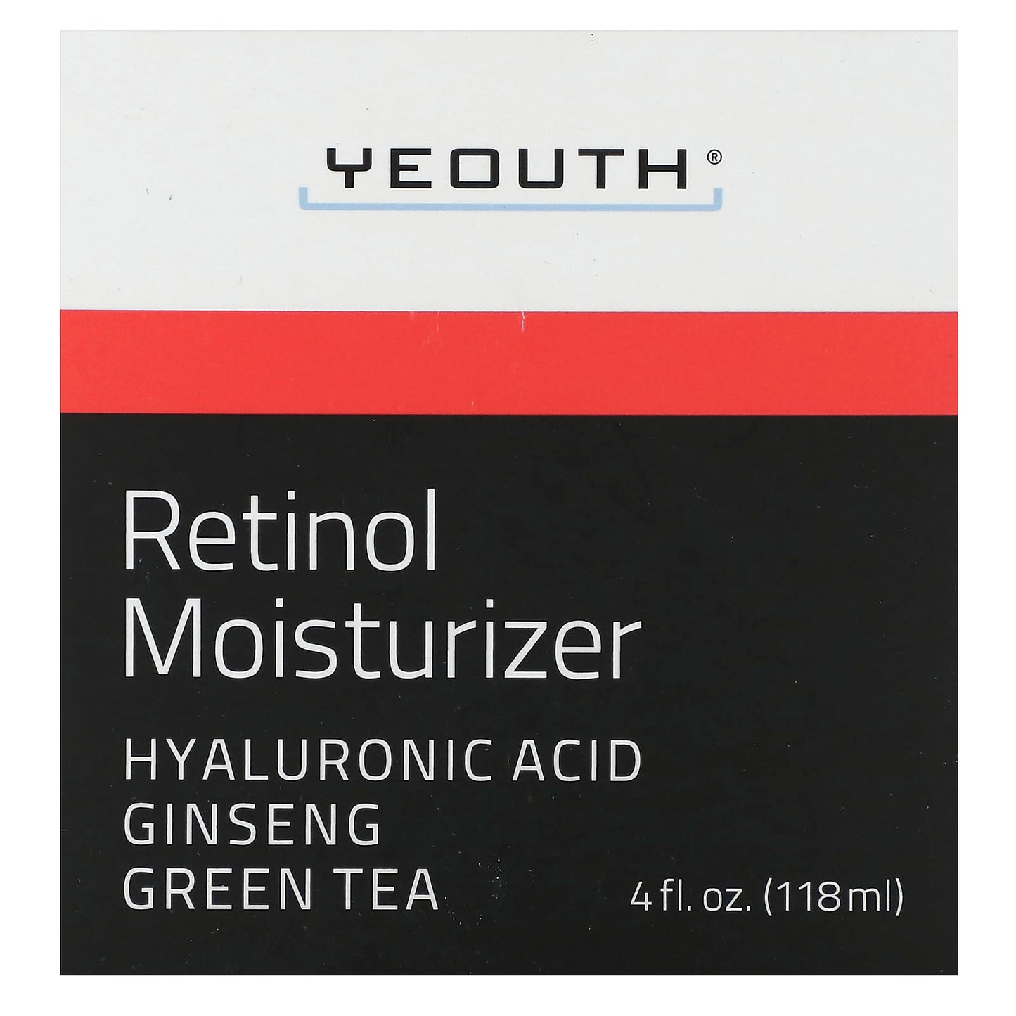 Yeouth, Retinol Moisturizer, 4 fl oz (118 ml)