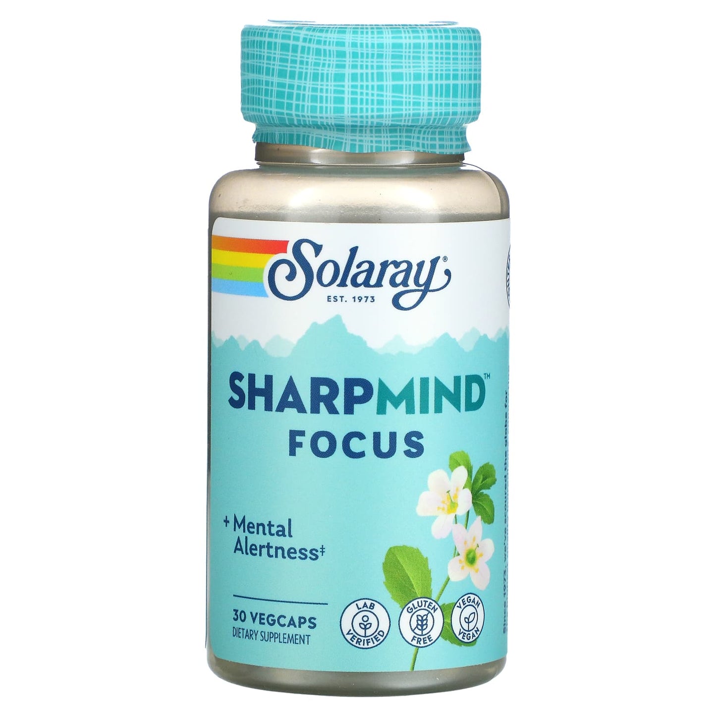 Solaray, SharpMind Focus, 30 Vegcaps