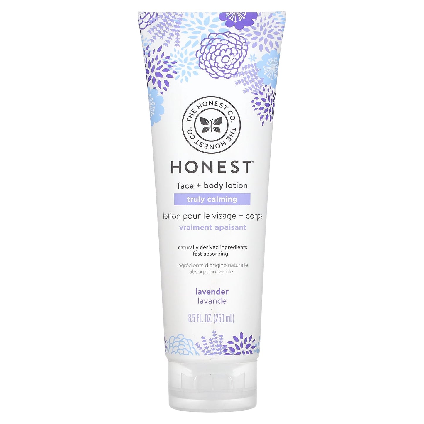 The Honest Company-Truly Calming Face + Body Lotion-Lavender-8.5 fl oz (250 ml)