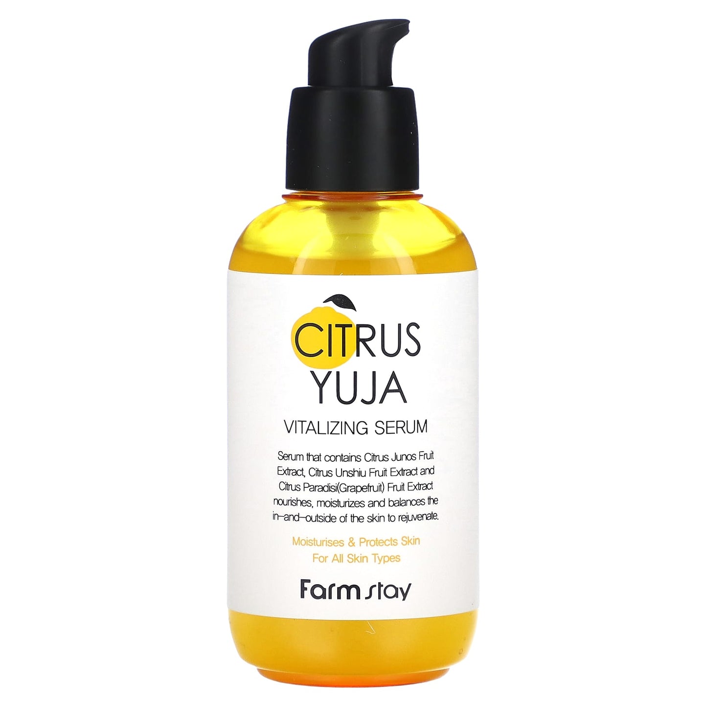 Farmstay-Citrus Yuja-Vitalizing Serum-3.38 fl oz (100 ml)