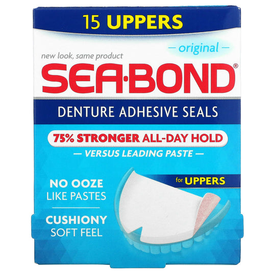 SeaBond-Denture Adhesive Seals-Original-15 Uppers