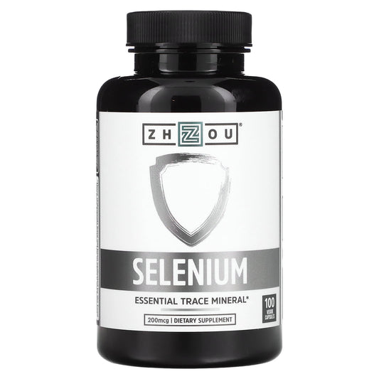 Zhou Nutrition-Selenium-200 mcg-100 Veggie Capsules