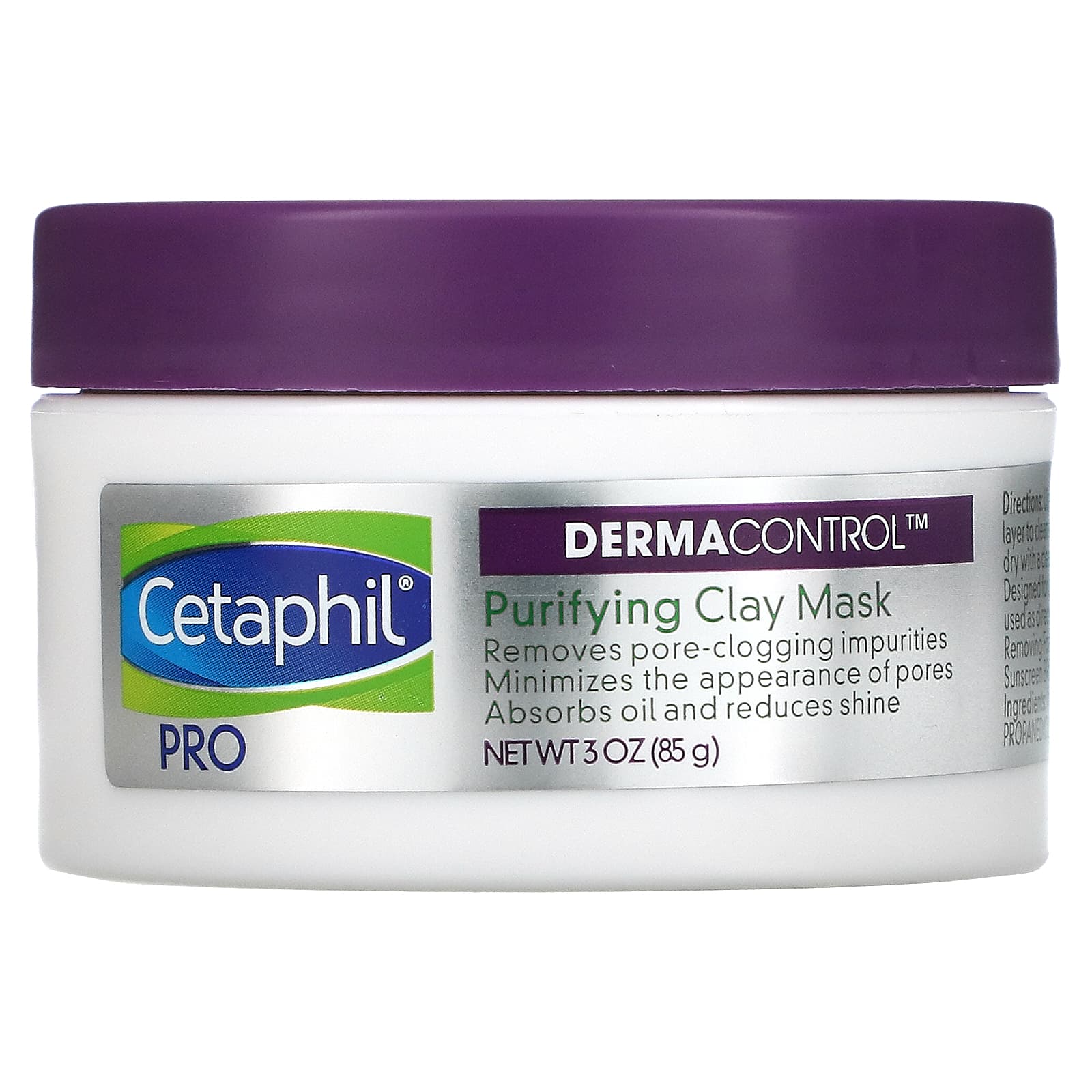 Cetaphil-Pro Derma Control-Purifying Clay Beauty Mask-3 oz (85 g)