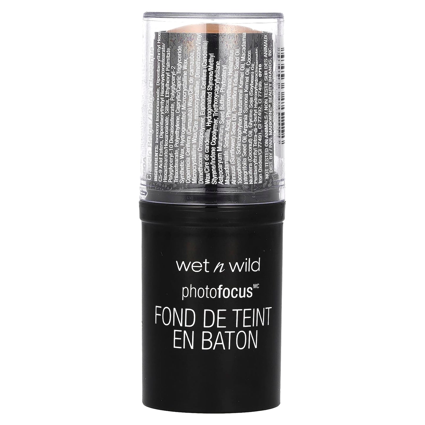 wet n wild, PhotoFocus, Stick Foundation, 860A Classic Beige, 1 Stick