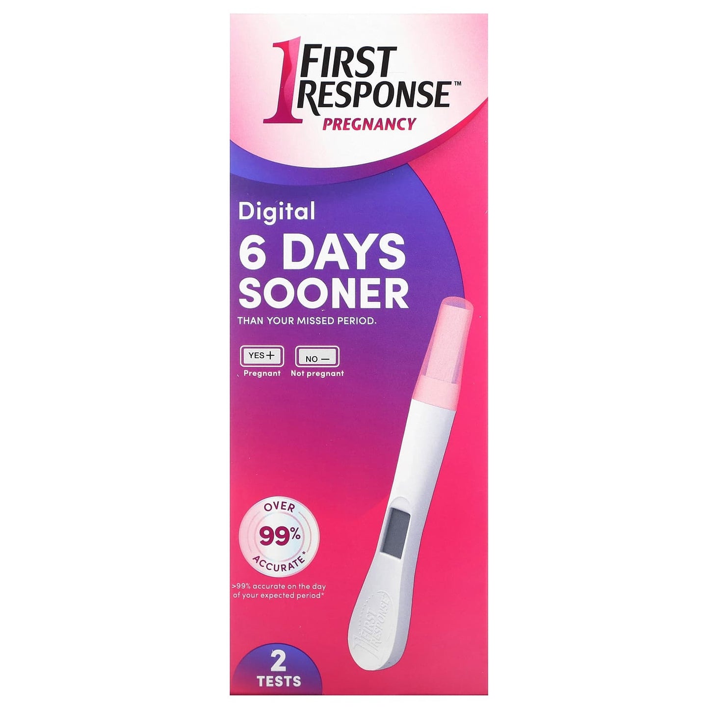 First Response-Digital Pregnancy Test-2 Tests