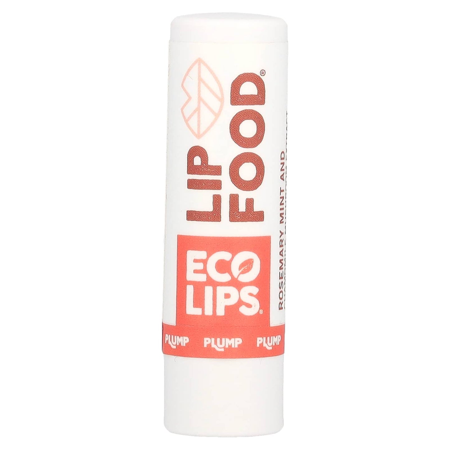 Eco Lips-Lip Food-Nutrient-Dense Organic Lip Balm-Rosemary Mint And Chamomile Mushroom Extract-0.15 oz (4.25 g)