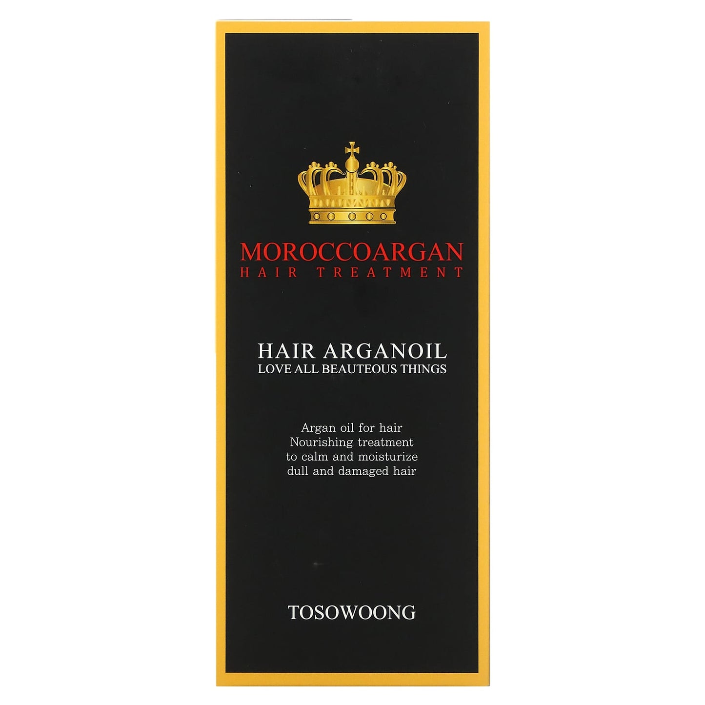 Tosowoong, Morocco Argan Hair Oil Treatment, 100 ml