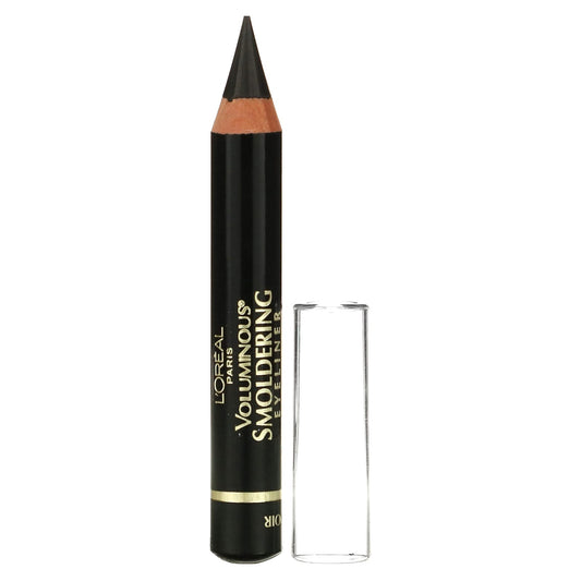 L'Oréal-Voluminous Smoldering-Wood Pencil Eyeliner-645 Black-0.087 oz (2.48 g)