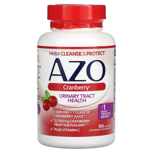 Azo-Cranberry-Urinary Tract Health-100 Softgels