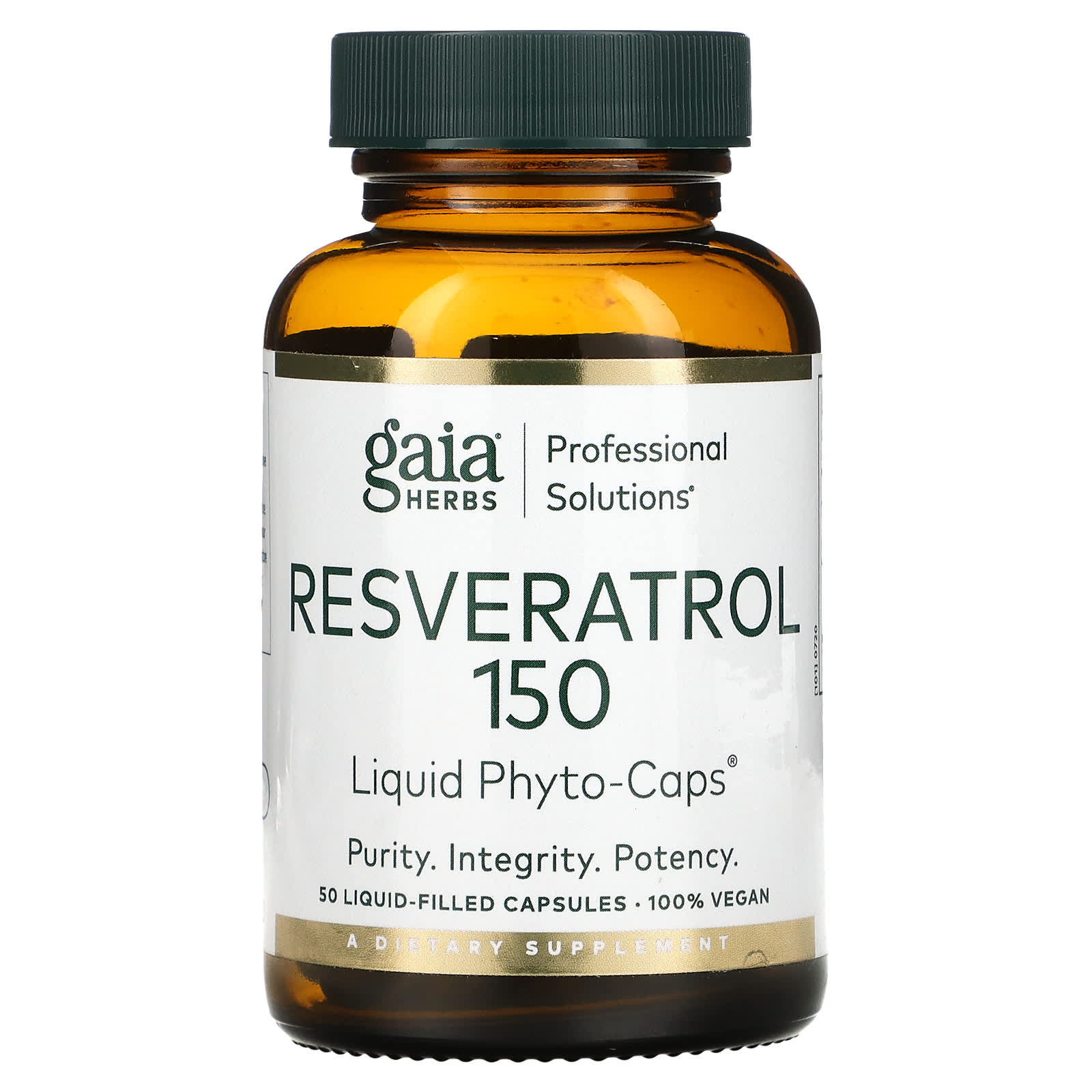 Gaia Herbs Professional Solutions-Resveratrol 150-50 Liquid-Filled Capsules