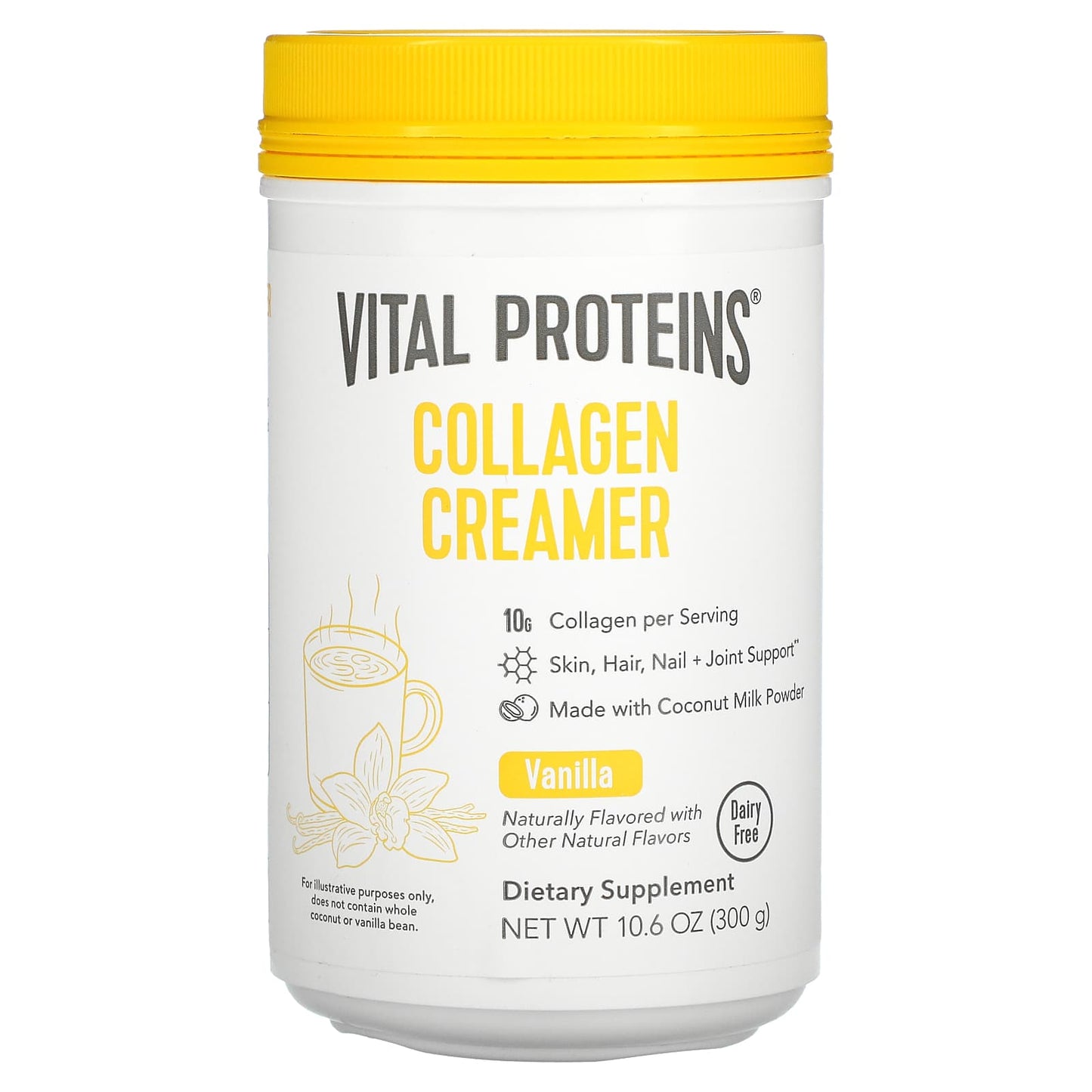 Vital Proteins-Collagen Creamer-Vanilla-10.6 oz (300 g)