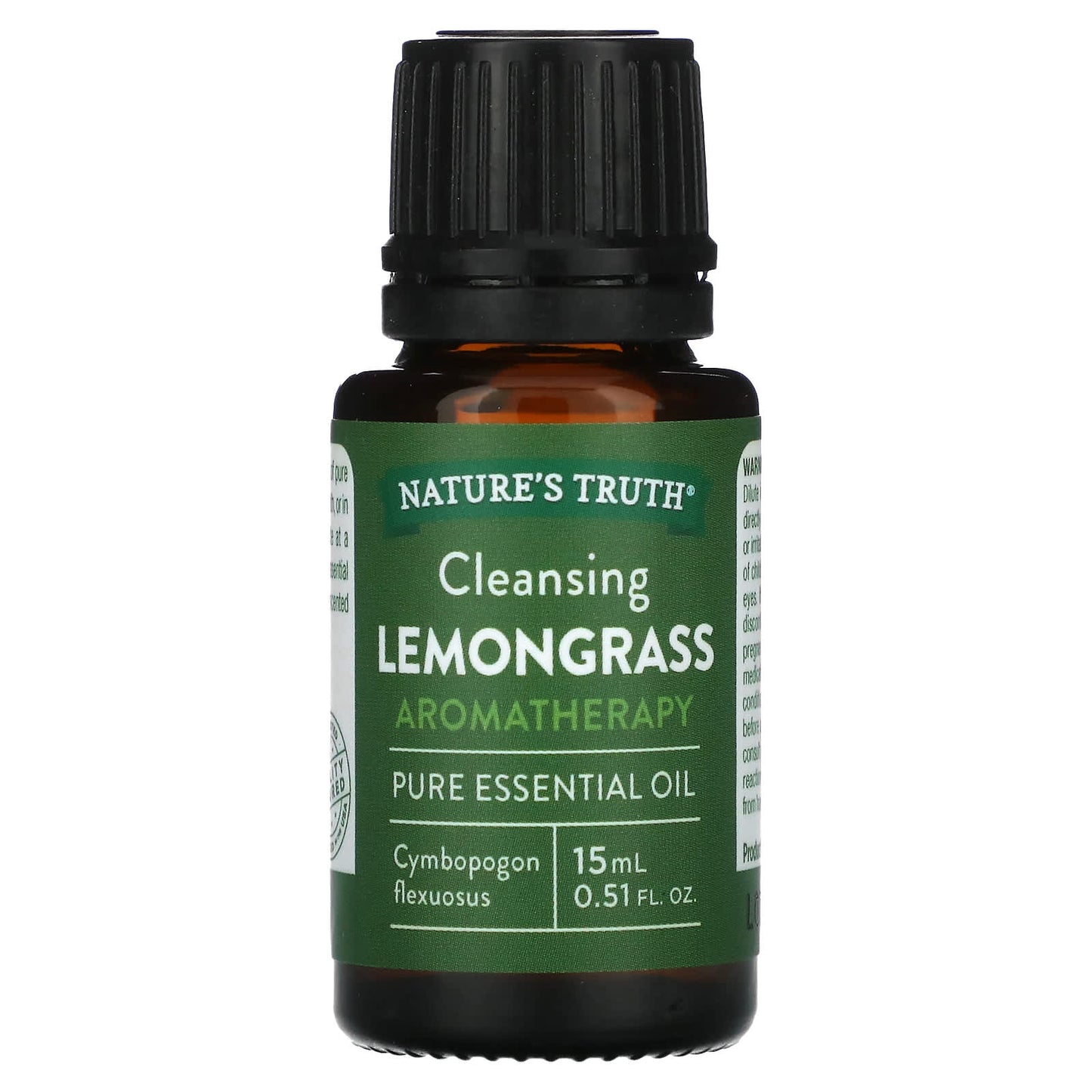 Nature's Truth-Pure Essential Oil- Cleansing Lemongrass -0.51 fl oz (15 ml)