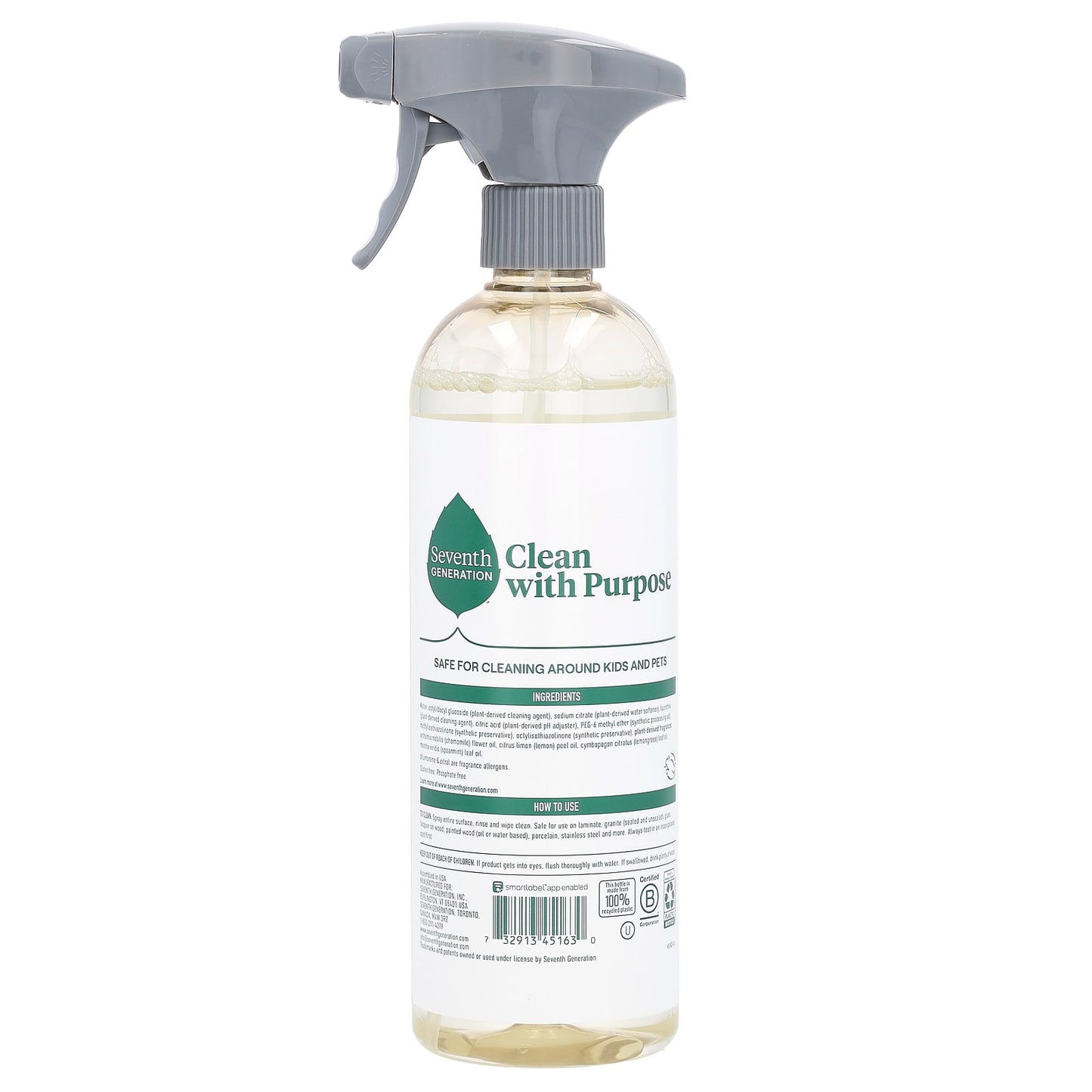 Seventh Generation, All Purpose Cleaner, Lemon Chamomile, 23 fl oz (680 ml)