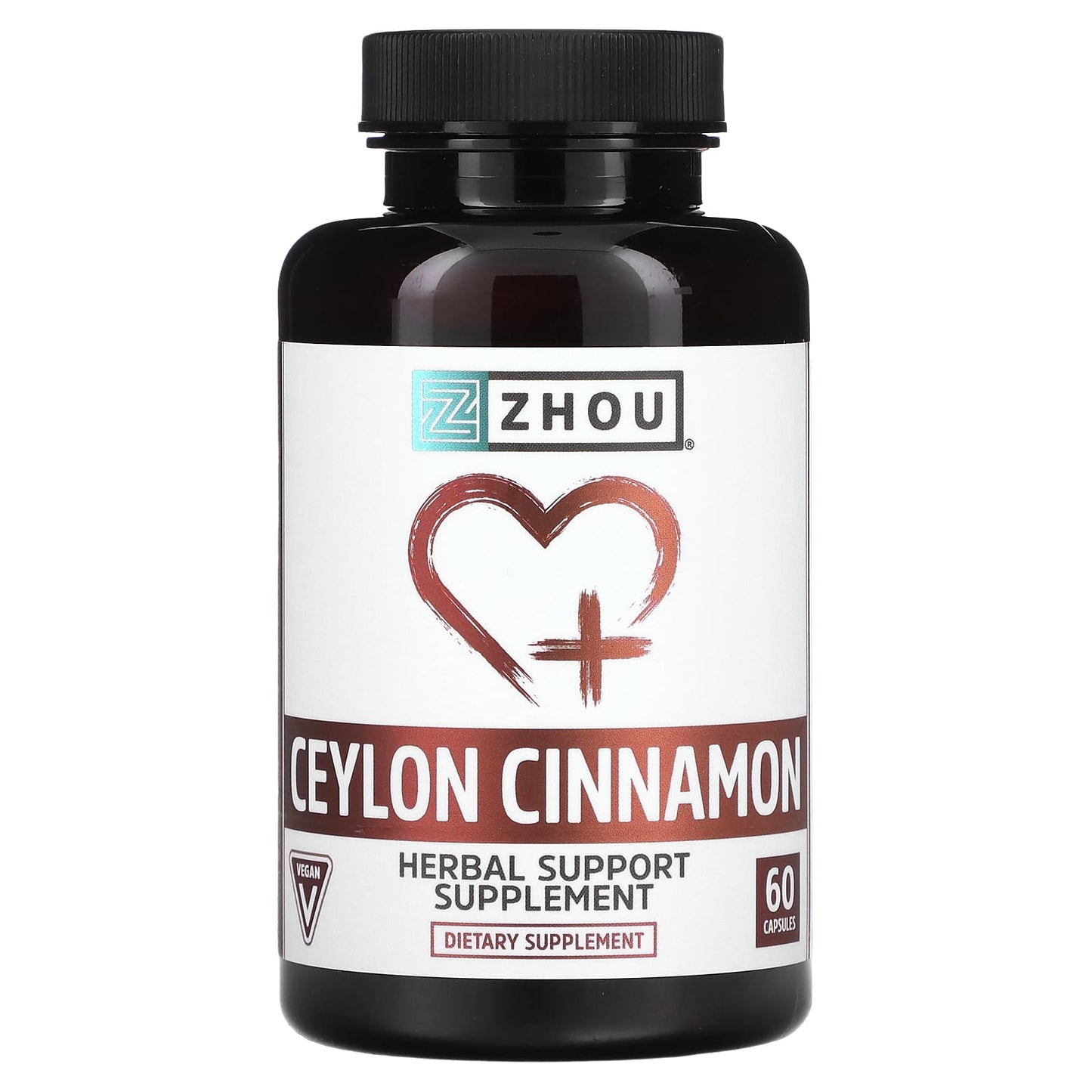 Zhou Nutrition-Ceylon Cinnamon-60 Capsules