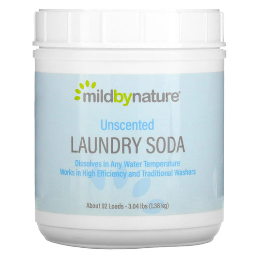 Mild By Nature-Laundry Soda-Unscented-3.04 lbs (1.38 kg)